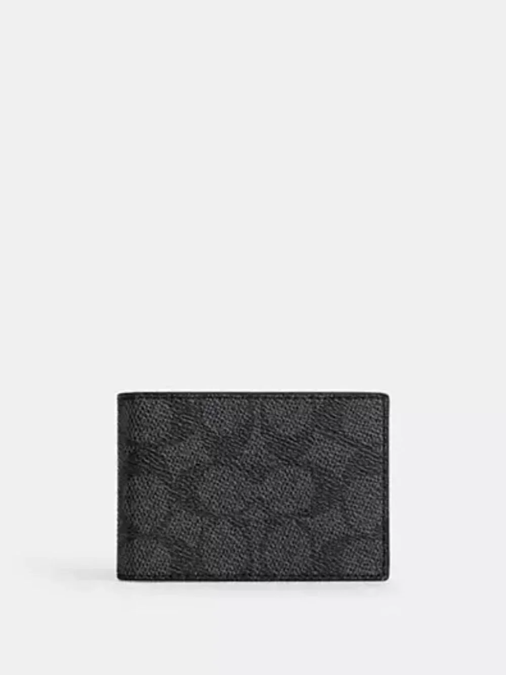 Coach Men's Compact Billfold Wallet In Signature Canvas